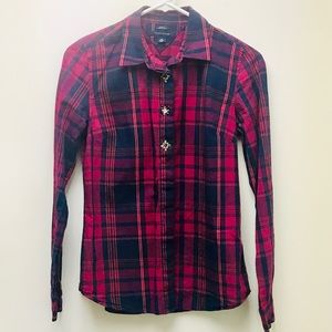 Perf. Cond. Tommy Hilfiger Button Down. Xs/xp